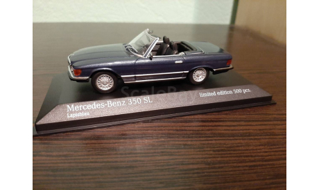 Mercedes-Benz 350 SL (R107)  1974, масштабная модель, Minichamps, 1:43, 1/43