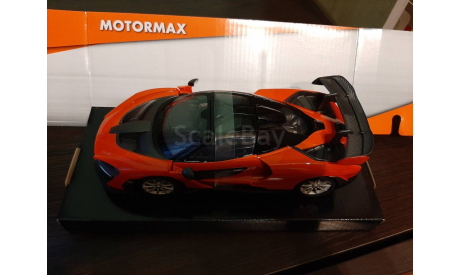 McLaren Senna, масштабная модель, MotorMax, 1:24, 1/24