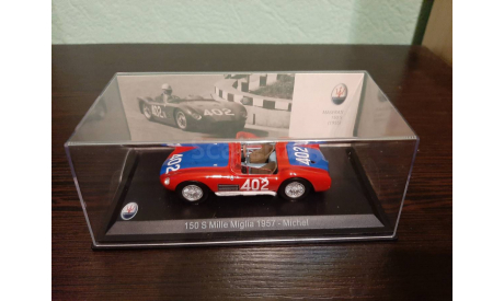 Maserati 150 S #402  Mille Miglia Michel 1957, масштабная модель, Leo Models, scale43