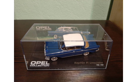 Opel Kapitän P1 Limousine 1958-1959, масштабная модель, Opel Collection, scale43