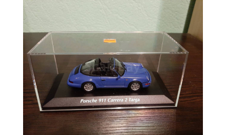 Porsche 911 (964) Carrera 2 Targa 1991, масштабная модель, Minichamps, scale43
