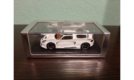 Porsche Gemballa Mirage GT 2007, масштабная модель, Spark, scale43
