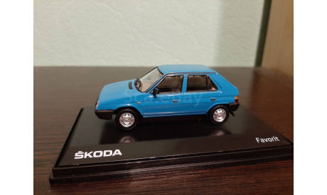 Skoda Favorit 136L, масштабная модель, Abrex, scale43, Škoda