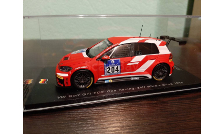 Volkswagen Golf GTi TCR #204  NURBURGRING 2016, масштабная модель, Spark, scale43