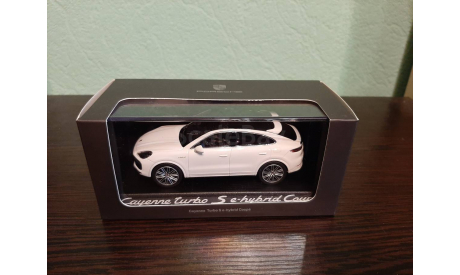 Porsche Cayenne Turbo S e-hybrid Coupe, масштабная модель, Norev, scale43