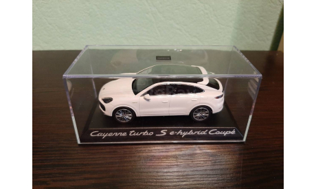 Porsche Cayenne Turbo S e-hybrid Coupe, масштабная модель, Norev, scale43