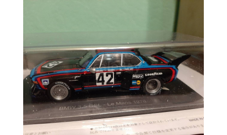 BMW 3.5 CSL 24 Le Mans 1976, масштабная модель, Spark, 1:43, 1/43