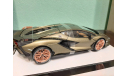 Lamborghini Sian FKP 37  2020, масштабная модель, BBurago, scale18