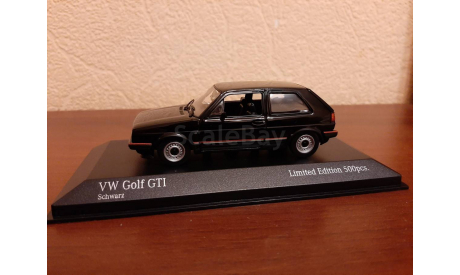 Volkswagen Golf II GTi 1985, масштабная модель, Minichamps, 1:43, 1/43