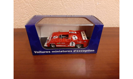 Alfa Romeo 33TT12 #2 1000km  1975 Spa Pescarolo, масштабная модель, Brumm, scale43
