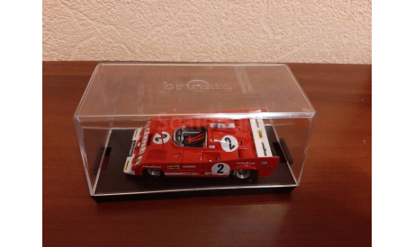 Alfa Romeo 33TT12 #2 1000km  1975 Spa Pescarolo, масштабная модель, Brumm, scale43