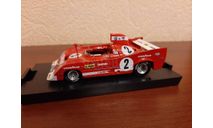 Alfa Romeo 33TT12 #2 1000km 1975 Spa Pescarolo, масштабная модель, Brumm, scale43