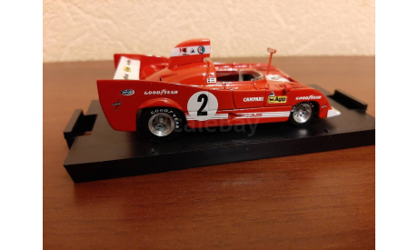 Alfa Romeo 33TT12 #2 1000km  1975 Spa Pescarolo, масштабная модель, Brumm, scale43