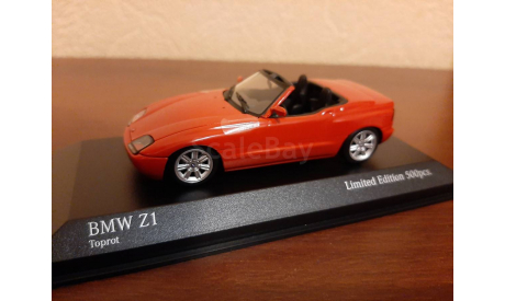 BMW Z1 1991, масштабная модель, Minichamps, 1:43, 1/43