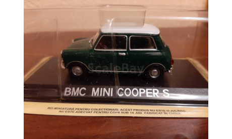 MINI COOPER S 1967, масштабная модель, DeAgostini, scale43