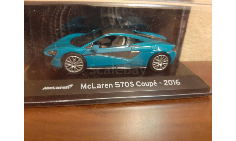 McLAREN  570S COUPE 2015, масштабная модель, Altaya Supercars, scale43