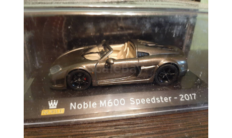Noble M600 Speedster 2017, масштабная модель, Altaya Supercars, scale43