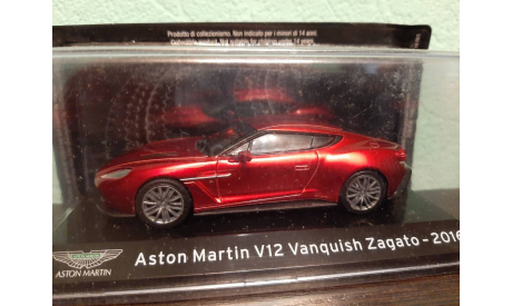 Aston Martin V12 Vanquish Zagato 2016, масштабная модель, Altaya Supercars, 1:43, 1/43