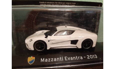 Mazzanti Evantra 2013, масштабная модель, Altaya Supercars, 1:43, 1/43