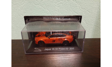 Jaguar XE SV Project 8 2017, масштабная модель, Altaya Supercars, scale43