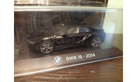 BMW i8 2014, масштабная модель, Altaya Supercars, scale43