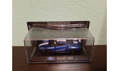 Ford GT 2017, масштабная модель, Altaya Supercars, scale43