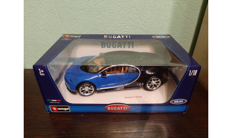 Bugatti Chiron 2016, масштабная модель, BBurago, scale18