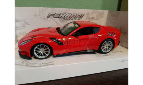 Ferrari F12 TDF 2016, масштабная модель, BBurago, 1:24, 1/24