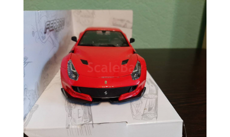Ferrari F12 TDF 2016, масштабная модель, BBurago, 1:24, 1/24