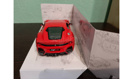 Ferrari F12 TDF 2016, масштабная модель, BBurago, 1:24, 1/24