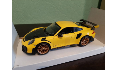 Porsche 911 (991 II) GT2 RS 2018, масштабная модель, Maisto, 1:24, 1/24