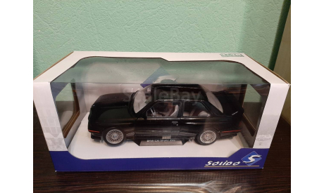 BMW M3 E30 Sport Evolution 1990, масштабная модель, Solido, 1:18, 1/18