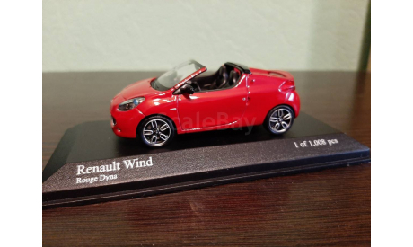 Renault Wind 2010, масштабная модель, Minichamps, scale43