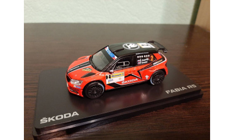 Skoda Fabia III R5, масштабная модель, Škoda, Abrex, 1:43, 1/43