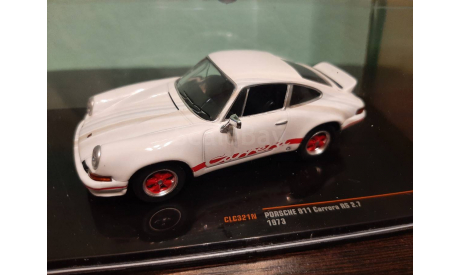 Porsche 911 Carrera RS 2.7 1973, масштабная модель, IXO Road (серии MOC, CLC), 1:43, 1/43