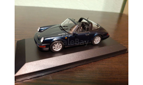 Porsche 911 Carrera 2 Targa (964) 1991, масштабная модель, Minichamps, scale43