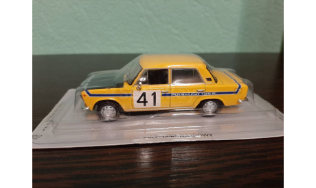 Fiat 125P #41 Rally Monte Carlo, масштабная модель, DeAgostini-Польша (Kultowe Auta), scale43