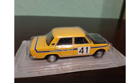 Fiat 125P #41 Rally Monte Carlo, масштабная модель, DeAgostini-Польша (Kultowe Auta), scale43