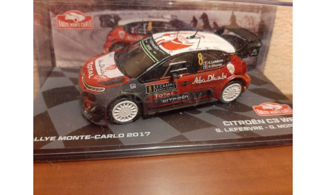 Citroen C3 WRC #8 Rallye Monte Carlo  2017, масштабная модель, Citroën, Altaya Rally, scale43