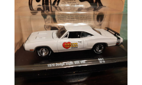 Dodge Super Bee 400 1970, масштабная модель, M2 Machines, scale64