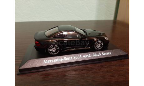 Mercedes-Benz SL65 AMG Black Series (R230) 2009, масштабная модель, Minichamps, scale43