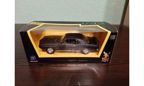 Pontiac Firebird Trans Am  1969  matt black, масштабная модель, Signature, scale43