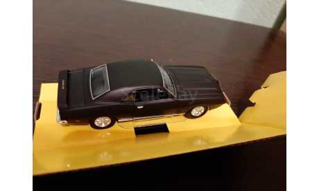 Pontiac Firebird Trans Am  1969  matt black, масштабная модель, Signature, scale43