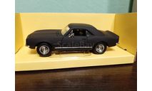 Chevrolet Camaro Z-28 1967  matt black, масштабная модель, Signature, 1:43, 1/43