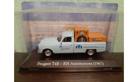 Peugeot T4B RH Automotores 1967, масштабная модель, Altaya, scale43