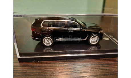 BMW X7 black, масштабная модель, Paragon Models, 1:64, 1/64