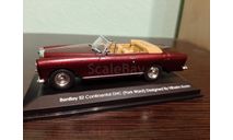 Bentley S2 convertible 1961, масштабная модель, Signature, scale43