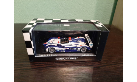 Porsche RS Spyder Dyson Racing Utah GP ALMS 2007, масштабная модель, Minichamps, 1:43, 1/43