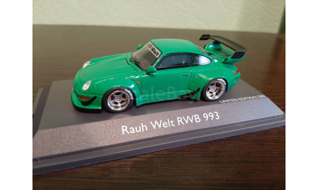 Porsche 911 (993) Rauh Welt RWB, масштабная модель, Schuco, scale43