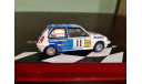 Renault 5 GT Turbo #11 Rally San Frolina 1988, масштабная модель, Altaya Rally, scale43